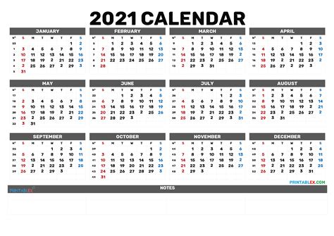 calendar of fridays 2021